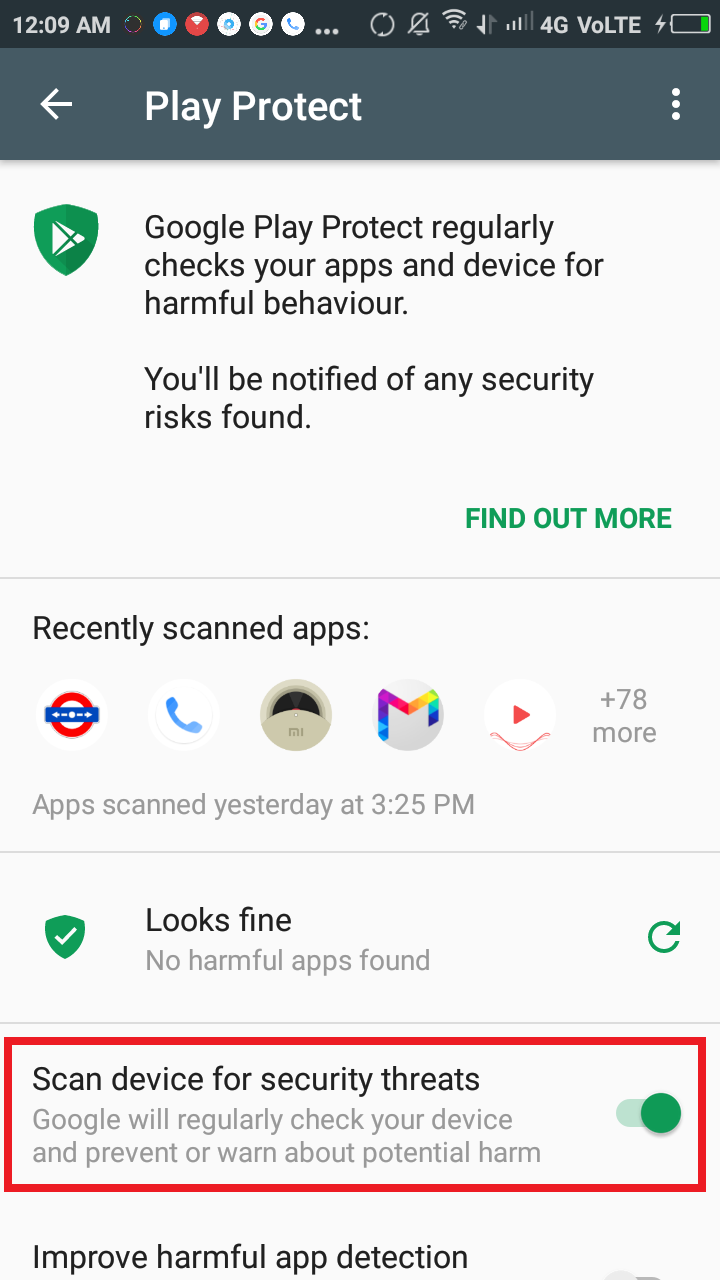google play protect Royal Rummy