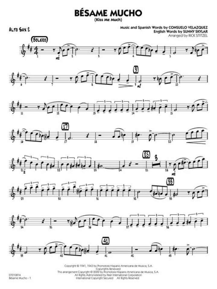 Bésame Mucho 歌词 - Bésame Mucho 翻译