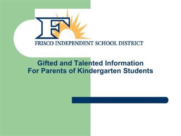 Frisco ISD Gifted Education